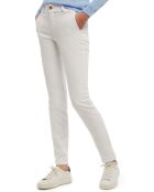 Pantalon chino slim fit Tally blanc