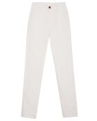 Pantalon chino slim fit Tally blanc