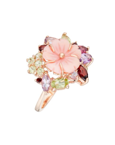 Jardin Royal Multipierre roségouden ring