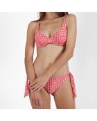 Maillot de bain 2 Pièces Sweet Vichy rouge/blanc