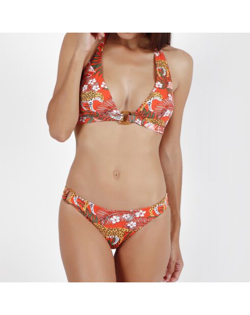 Maillot de bain 2 Pièces Jungle Fever orange