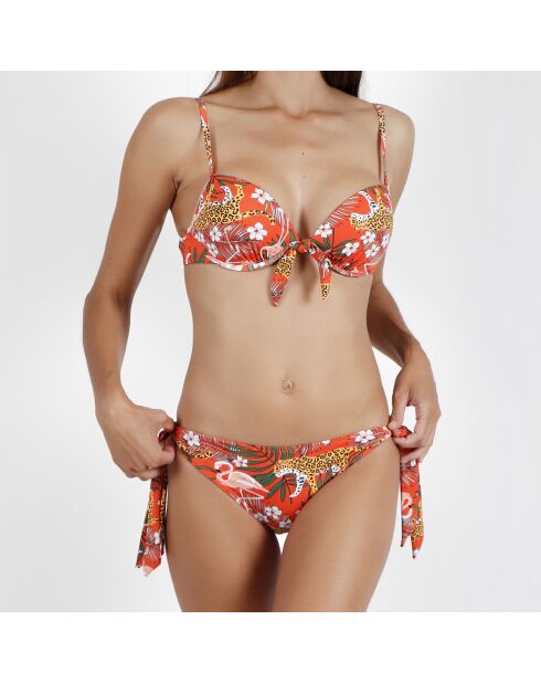 Maillot de bain 2 Pièces Jungle Fever orange