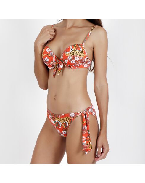 Maillot de bain 2 Pièces Jungle Fever orange