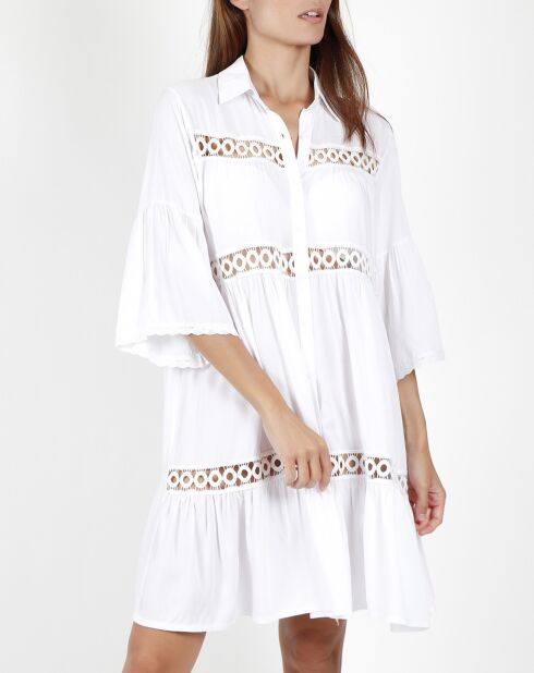 Robe Abierto blanche