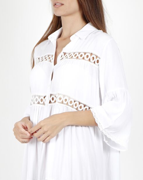 Robe Abierto blanche