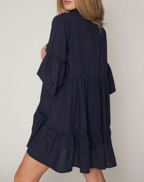 Robe Abierto bleu marine