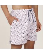 Short de bain Anclas rose