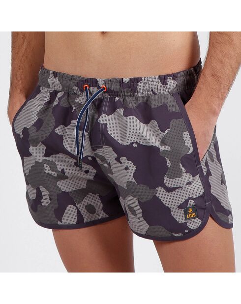 Short de Bain Corsa marron