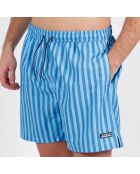 Short de bain Stripes turquoise