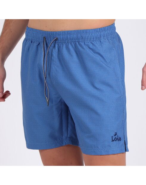 Short de bain Estructura bleu