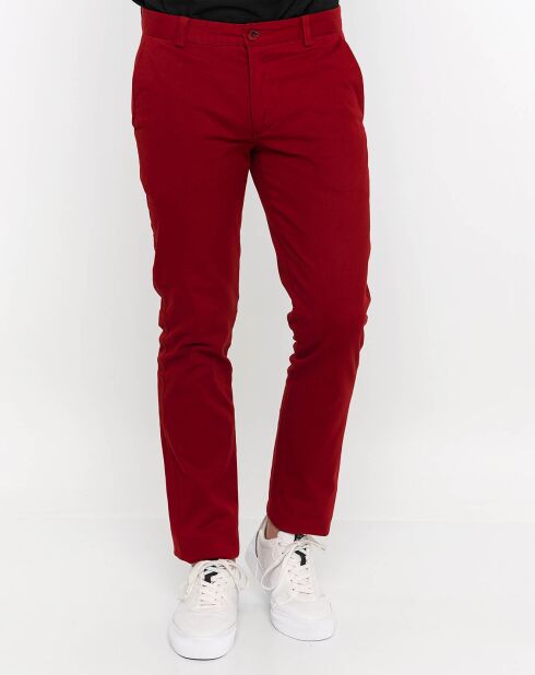 Pantalon Paul rouge