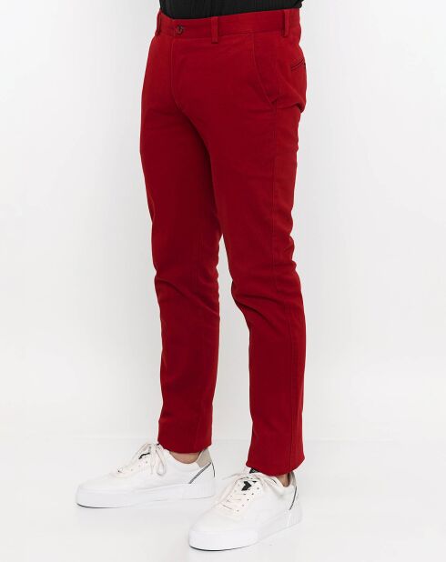 Pantalon Paul rouge