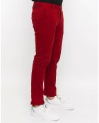 Pantalon Paul rouge