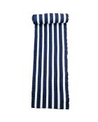 Matelas de plage Bahia bleu marine - 60x180 cm