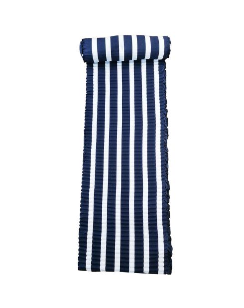 Matelas de plage Bahia bleu marine - 60x180 cm