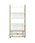 Bibliothèque Frida blanche - 89.3x35.2x191 cm