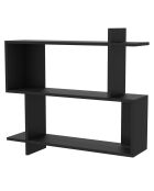 Etagère murale Mina  noire - 90x22x36 cm