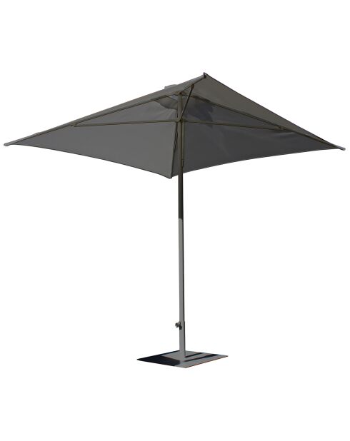 Eolo Sonnenschirm mit Liegestützöffnung Anthrazit - 250x250x266 cm