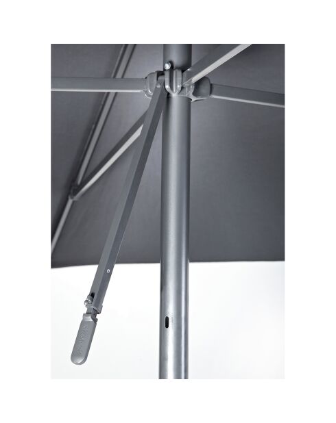 Eolo Sonnenschirm mit Liegestützöffnung Anthrazit - 250x250x266 cm