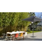 Eolo Sonnenschirm mit Liegestützöffnung Anthrazit - 250x250x266 cm