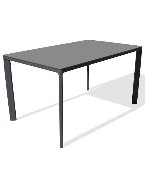 Meet Gartentisch Anthrazit - 160x90x73 cm