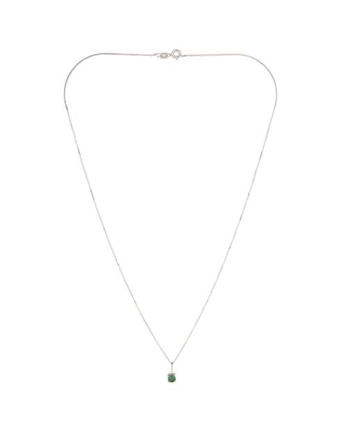 Mon Emeraude Anhänger aus Weißgold