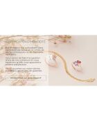 Boucles d'oreilles Lana Or Jaune Diamants 0.066 ct & Saphirs 0.5 ct