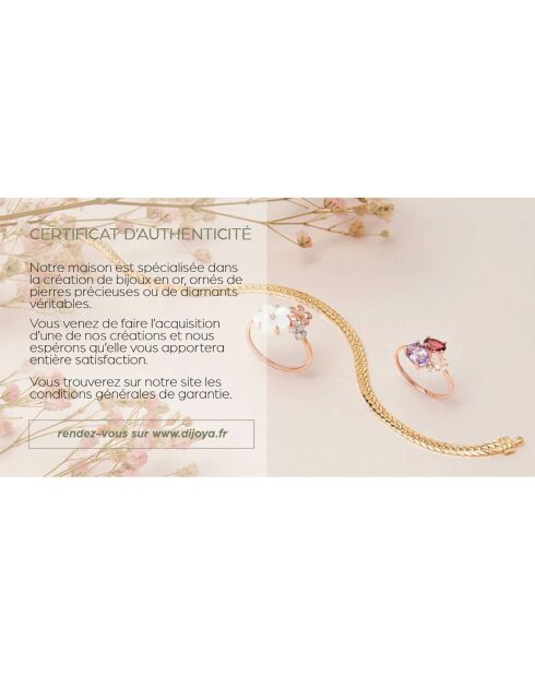 Boucles d'oreilles Lana Or Jaune Diamants 0.066 ct & Saphirs 0.5 ct