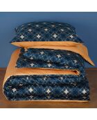 Parure housse de couette Alice bleue