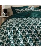 Parure housse de couette Rococo lagon