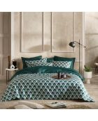 Parure housse de couette Rococo lagon