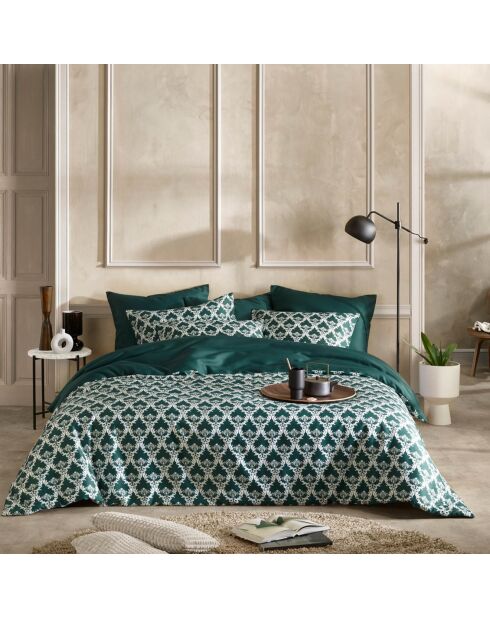 Parure housse de couette Rococo lagon
