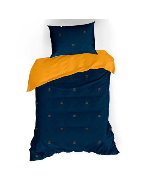 Parure housse de couette Rex indigo