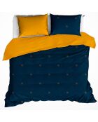 Parure housse de couette Rex indigo