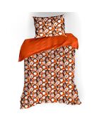Parure housse de couette Tulipa orange