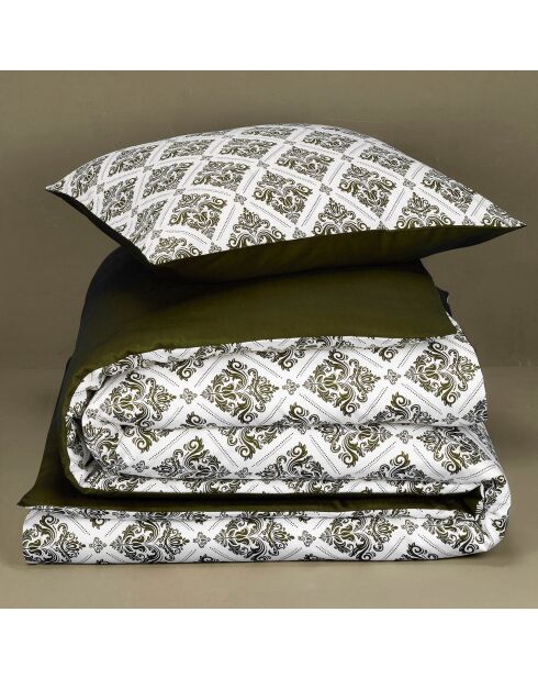 Parure housse de couette Byzantine blanche