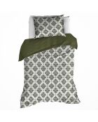Parure housse de couette Byzantine blanche