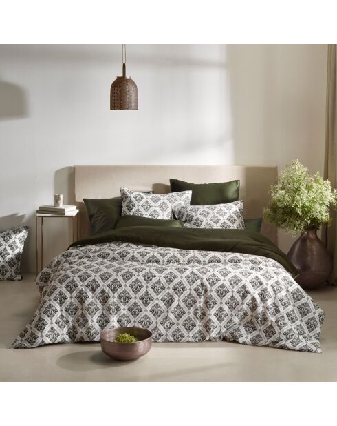 Parure housse de couette Byzantine blanche