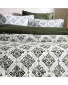 Parure housse de couette Byzantine blanche