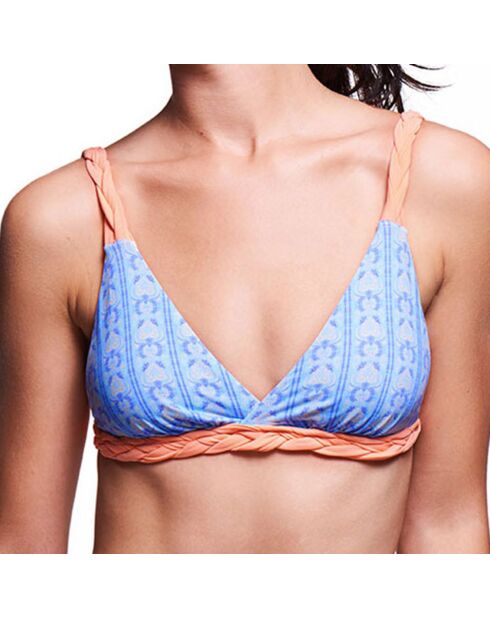 Haut de Maillot Sofia Clover bleu