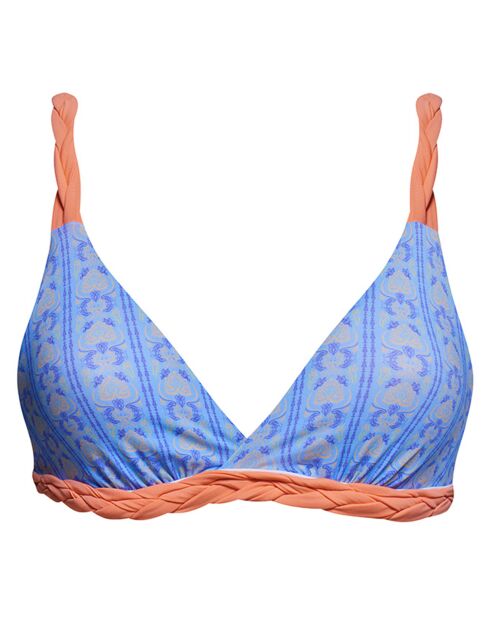 Haut de Maillot Sofia Clover bleu