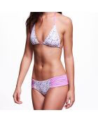 Bas de Maillot Lila Chance blanc/rose