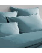 Parure housse de couette Olivia bleue