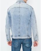 Veste Trucker Sugarcubes bleue