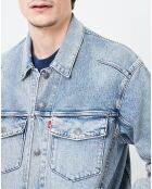 Veste Trucker Sugarcubes bleue