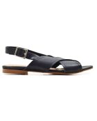 Sandales en Cuir Christina noires