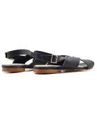 Sandales en Cuir Christina noires