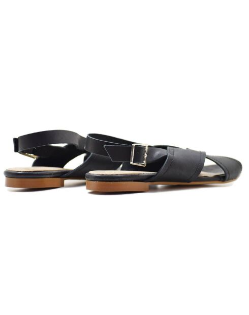 Sandales en Cuir Christina noires
