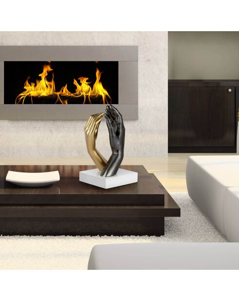 Veelkleurig sculptuur in hars van Deep Union - 36x19x18 cm