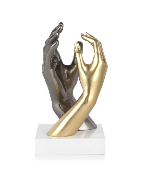 Veelkleurig sculptuur in hars van Deep Union - 36x19x18 cm